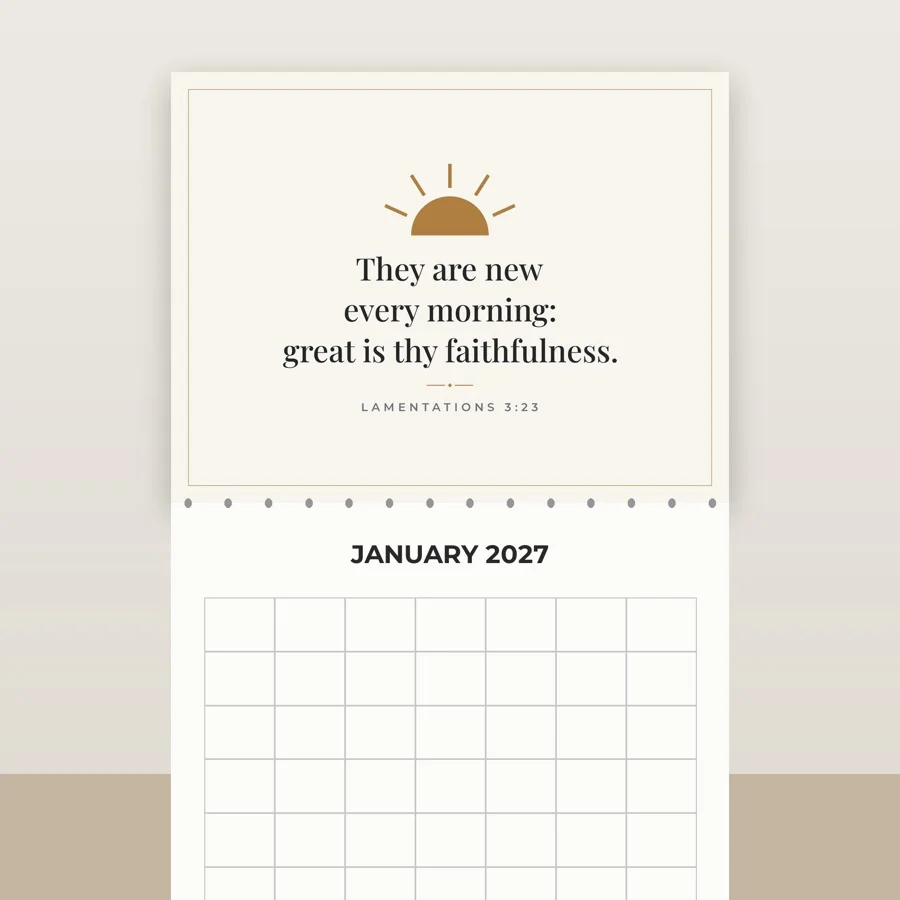 2027 Wall Calendar