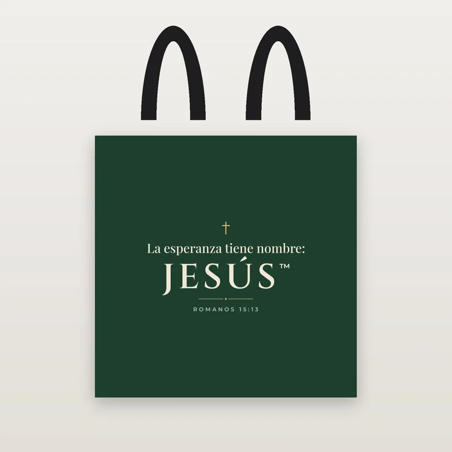 La Esperanza Tiene Nombre: Jesús™ Tote Bag (Spanish)