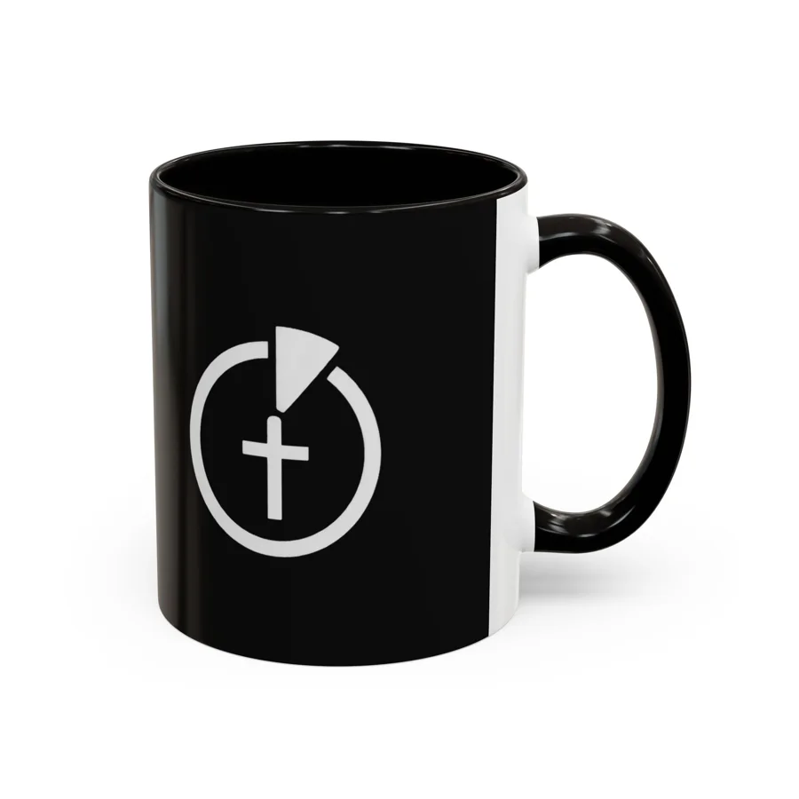 TGIFM Cross Symbol Coffee Mug