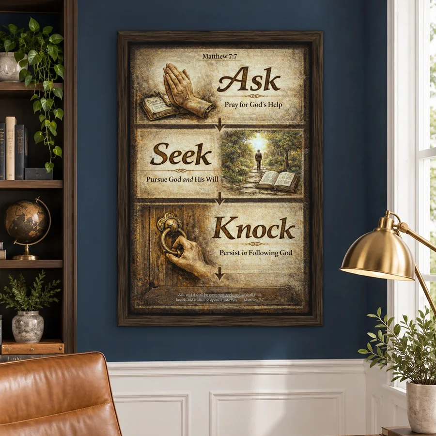 Ask, Seek, Knock