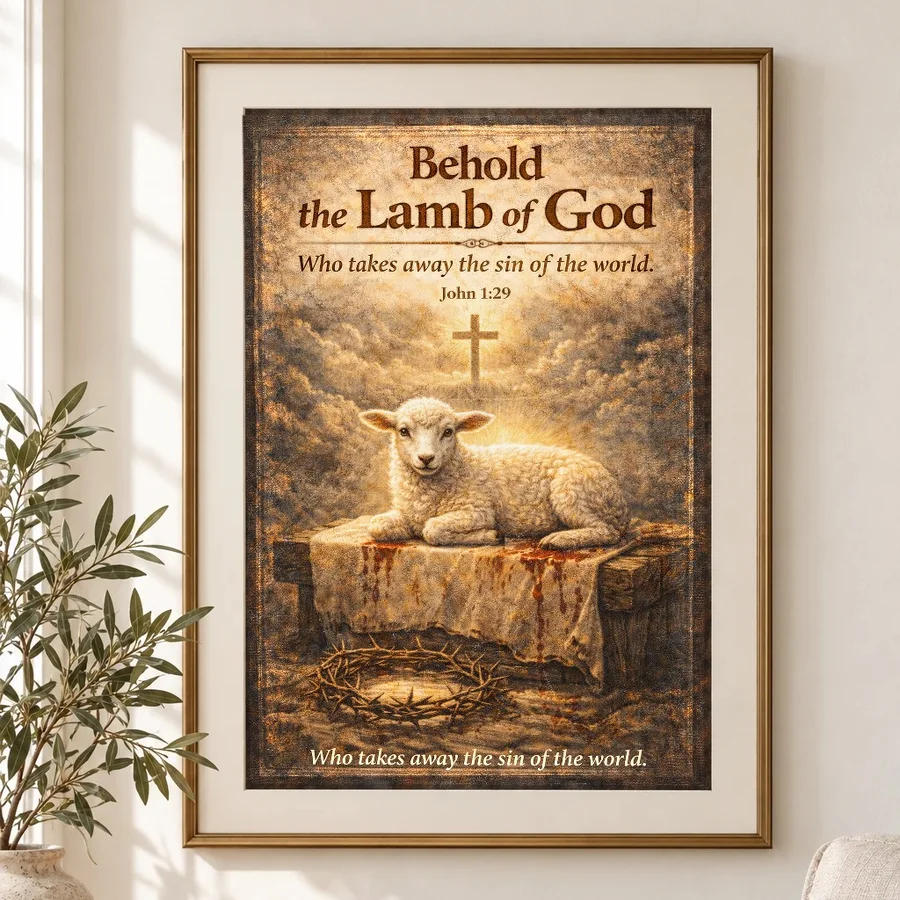 Behold the Lamb of God